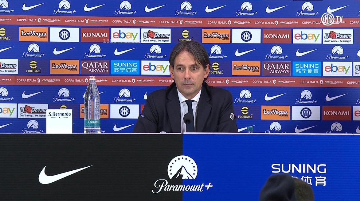 小因扎吉:这个结果让人很遗憾很生气,我们曾连续两年意杯夺冠