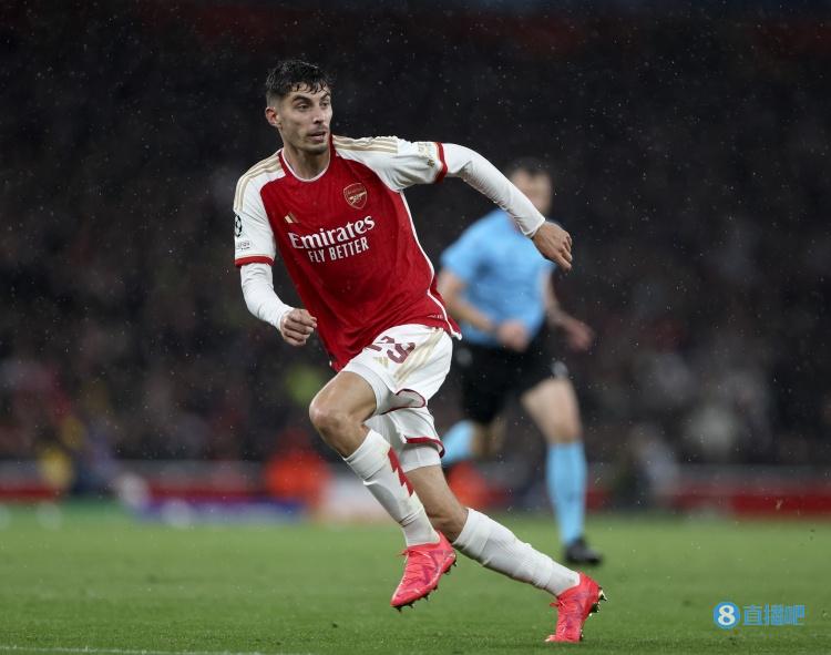 哈弗茨连场破门,此前连续31场俱乐部赛事无非点球进球